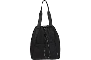 Color Block Backpack for Women, Nylon Yoga Sports Bag with Shoe Compartment, Large Capacity Gym Backpack