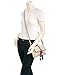 French Connection Women's Ace Crossbody Clutch Classic Cream Clutch