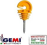 Gemi Elettronica Electric Fence Insulators for Wooden Posts 300pcs Animal view 3