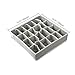 Drawer Divider, Zonyon Foldable Fabric Closet Organizer,Dresser Organizer,Storage Box,Room Organization for Underware,Bra,Ties,Belts,Socks,Tank Tops, lingerie,Closet,Wardrobe,2 Sets, Grey