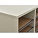 Safco 9422GR Wood Adjustable Literature & Paper Organizer, 16 Adjustable Compratment, Stackable Durable Construction, Home, Office, Mailroom, Classroom Mailbox , Gray