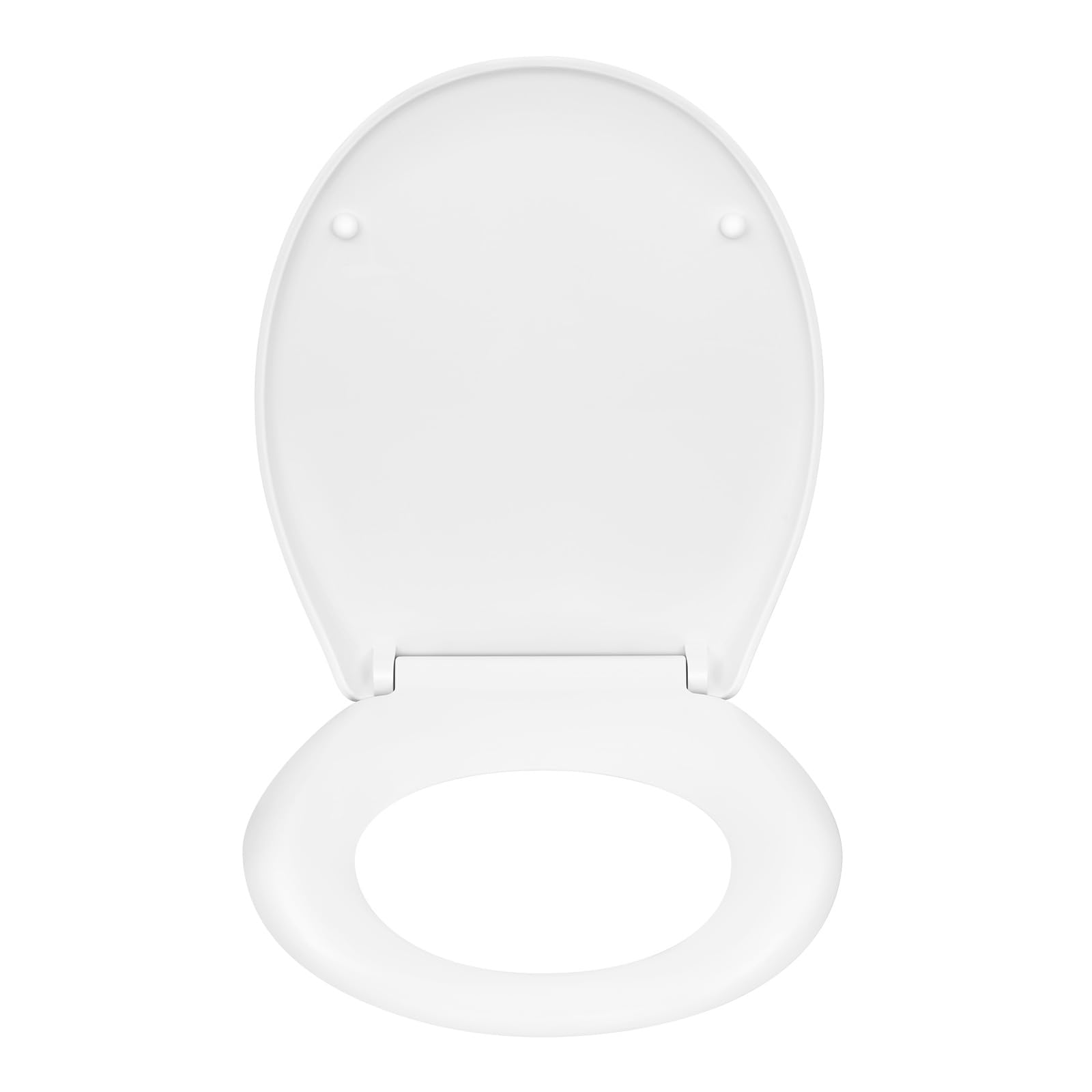 WOLTU Premium Soft Close Quick Release Toilet Seat with Dual Fixing Fittings,White