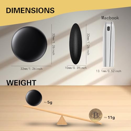 Refilerss Mini GPS Tracker for Vehicles Hidden - No Monthly Fee Real Time Car Tracker Device Works with Find My iOS, Tracking Device for Kids Dogs Cats Elderly Anti-Theft Car GPS Tag