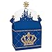 Big Dot of Happiness Royal Prince Charming - Treat Box Party Favors - Baby Shower or Birthday Party Goodie Gable Boxes - Set of 12