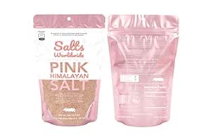 Premium Authentic Pink Himalayan Salt Imported From Pakistan - 1KG THE BIG BAG - Ancient Pakistan Himalayan Sea Salt - Kosher Salt - Table Salt