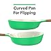 Vremi 8 Piece Ceramic Nonstick Cookware Set - Induction Stovetop Compatible Dishwasher Safe Non Stick Pots with Lids and Frying Pans - Dutch Oven Pot Fry Pan Sets for Serving - PTFE PFOA Free - Green