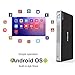 Mini Projector, Portable Video Projector Android 7.1 2+16 GB 100 Anls Lumens 1080 P for Home Theater Support Wireless and Wired Same Screen ,Support USB/SD Card/HD-MIthumb 2