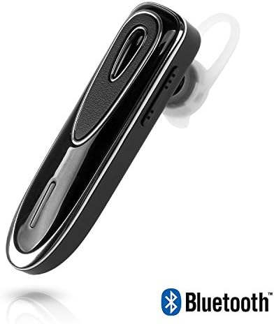 TSACTE Bluetooth Headset CSR 4.1 HD Stereo w/Mic, 28 Hour Talk Time Car Headset with USB Chargers for iPhone and Android Devices
