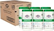 CloroxPro Hydrogen Peroxide Cleaner Disinfectant Wipes, Multipurpose Wipes Canister, 95 Count (Pack of 6) (Pac