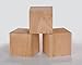 3 Inch Solid Wood Blocks Pack of 3