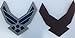 FULL-COLOR US AIR FORCE LOGO PVC PATCH