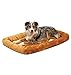 42L-Inch Cinnamon Dog Bed or Cat Bew w/ Comfortable Bolster | Ideal for Large Dog Breeds & Fits a 42-Inch Dog Crate | Easy Maintenance Machine Wash & Dry | 1-Year Warranty primary