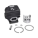 Everest Parts Supplies New Cylinder Head Piston Kit Stihl 066 MS660 with Rings Pin Clips 54mm