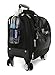 brags Four Wheeled Spinner Underseat Carry On - Multiple Compartments (Black)
