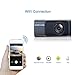 AUTO-VOX D7 WiFi Dash Cam, Dash Camera with GPS FHD 1080P Night Vision Car Dashboard Camera Driving Recorder with 165 Wide Angle, G-Sensor