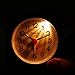 Pluteck Non Ticking Travel Alarm Clock with light and Snooze/Ascending Sound Alarm/Simple to Set Clocks, Battery Powered, Small, Black