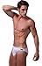 99extra Underwear, Men's Super Breathable Modal Low Rise Skinny Bikini - White(M)