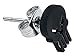 Marvel Comics The Punisher Skull Stud Earrings 316L 18G