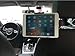 Asscom Car ipad Holder,Wietus Car ipad Mount Holder with 360°Adjustable Rotating Car Back Seat for Tablets,iPad,Galaxy Tab, ebook,Samsung Galaxy iPhone and The Devices and Tablet Between 3.5~9 inches