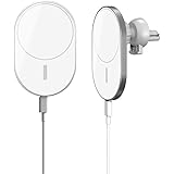 JAVONY Design for iPhone 12 Series 15W Magnetic Car Air Vent Mount Charger Wireless Car Charger Fast Holder Charger Automatic