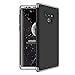 ATRAING Galaxy Note 9 Case, PC Hard Case 3 in 1 Ultra-Thin Cover for Samsung Galaxy Note 9 (Silver+Black+Silver)