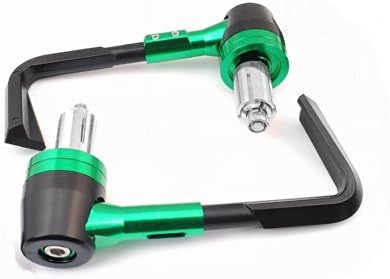 Motorcycle Protector Racer CNC With Plastic Aluminum Handlebar Brush brake clutch Lever Guards Proguard System Front Adjustable 7/8"(22mm) Green Fit for HONDA CB600F Hornet 2007-2012 F-18/H-607