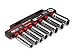 TEKTON 3/8-Inch Drive Deep Socket Set, Inch, Cr-V, 3/8-Inch - 13/16-Inch, 8-Sockets | 1235