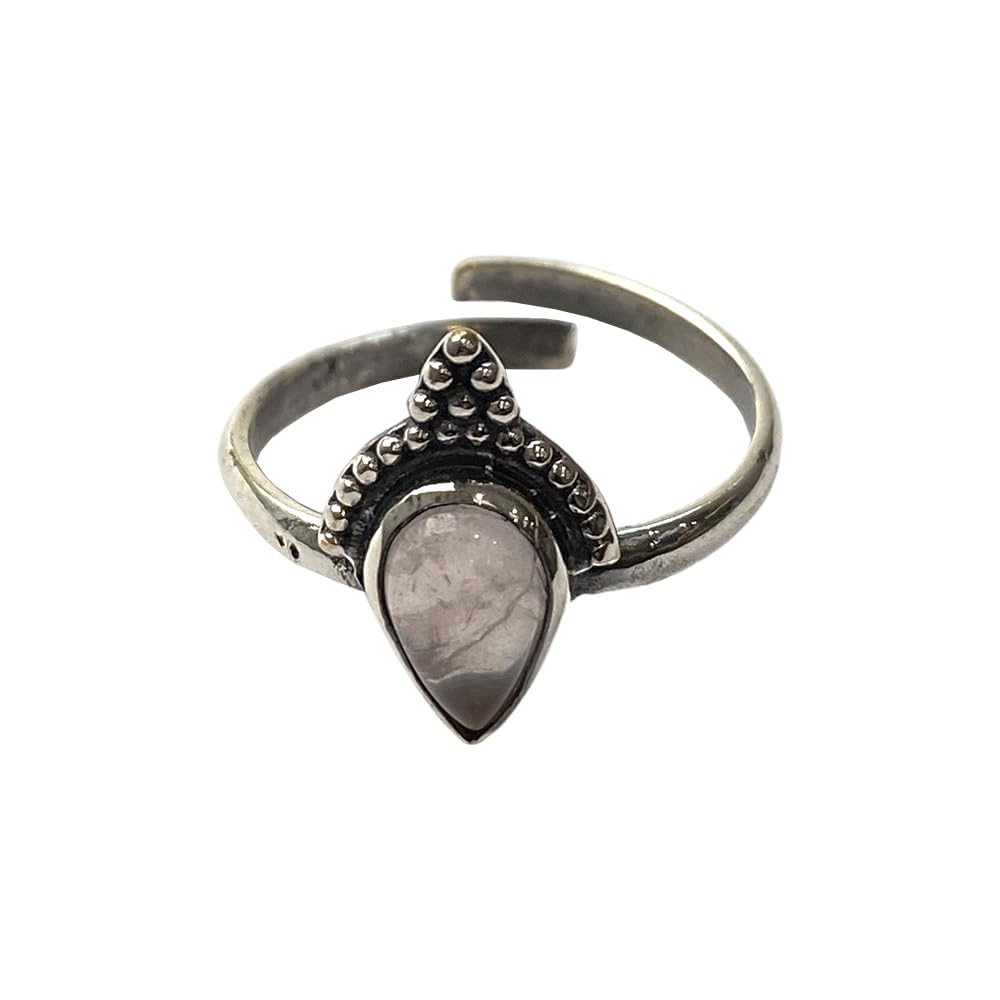 VIE Harlequin Marquise Demi Cluster Ring, Rose Quartz