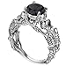 Addicted to Soap – Skull Ring Black Bath Bomb | Ultra Luxurious - Extra Large 6oz Bath Bomb with STERLING SILVER Jewelry Set Surprise Inside -Bath Bomb Relaxation Handmade with in Texas (Ring Size 10)
