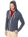 Alternative Men's Rocky Fleece Zip Hoodie, Eco True Navy, X-Large