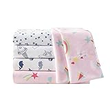 MI ZONE Printed Sheets, Twin, Blue