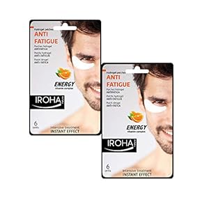 Iroha-Nature-Mens-Hydrogel-Eye-Patches-with-Vitamin-C-Reduces-Appearance-Dark-Circles-x2 Iroha Nature Men's Hydrogel Eye Patches with Vitamin C Reduces Appearance Dark Circles x2