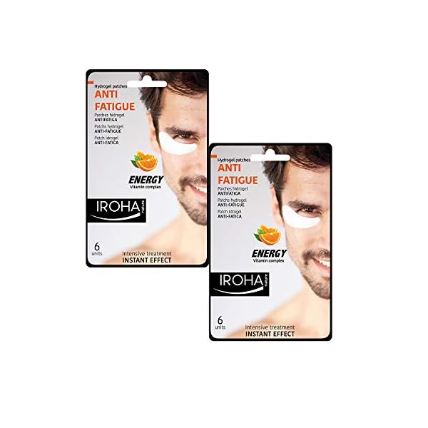 Iroha-Nature-Mens-Hydrogel-Eye-Patches-with-Vitamin-C-Reduces-Appearance-Dark-Circles-x2 Iroha Nature Men's Hydrogel Eye Patches with Vitamin C Reduces Appearance Dark Circles x2