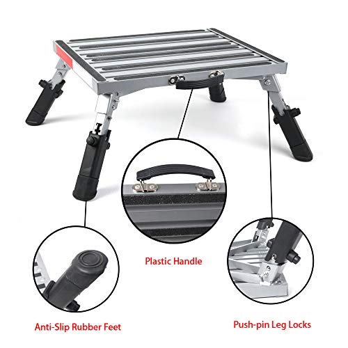 1 Folding+Adjustable+Aluminium+Reflective+Anti+Slip