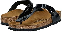 Birkenstock Womens Gizeh Mules Black Size 38
