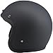 Biltwell Inc. Bonanza Flat Black Open Face Helmet Medium