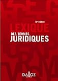 Image de Lexique Des Termes Juridiques (French Edition)