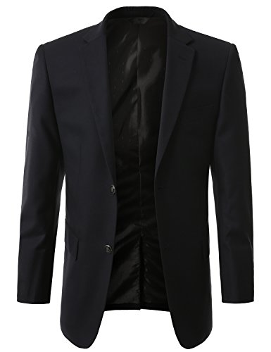 MONDAYSUIT Mens Premium Club Sport Coat NAVY BLUE Blazer Preppy Jacket Suit