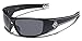 Locs Original Gangsta Shades Hardcore Men's Sport Sunglasses - Matte Black