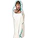 Bamboo Hooded Baby Bath Towel & Washcloth Set, For Infant to Toddler Boys and Girls, Land of the Wee