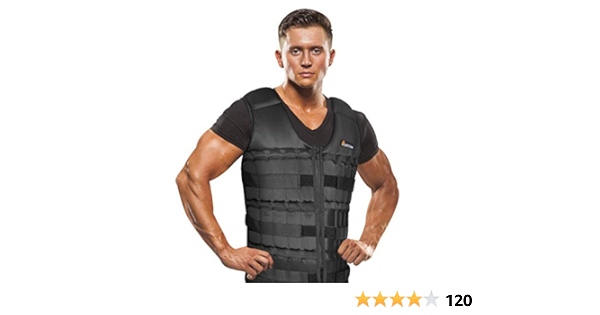 portzon adjustable weighted vest