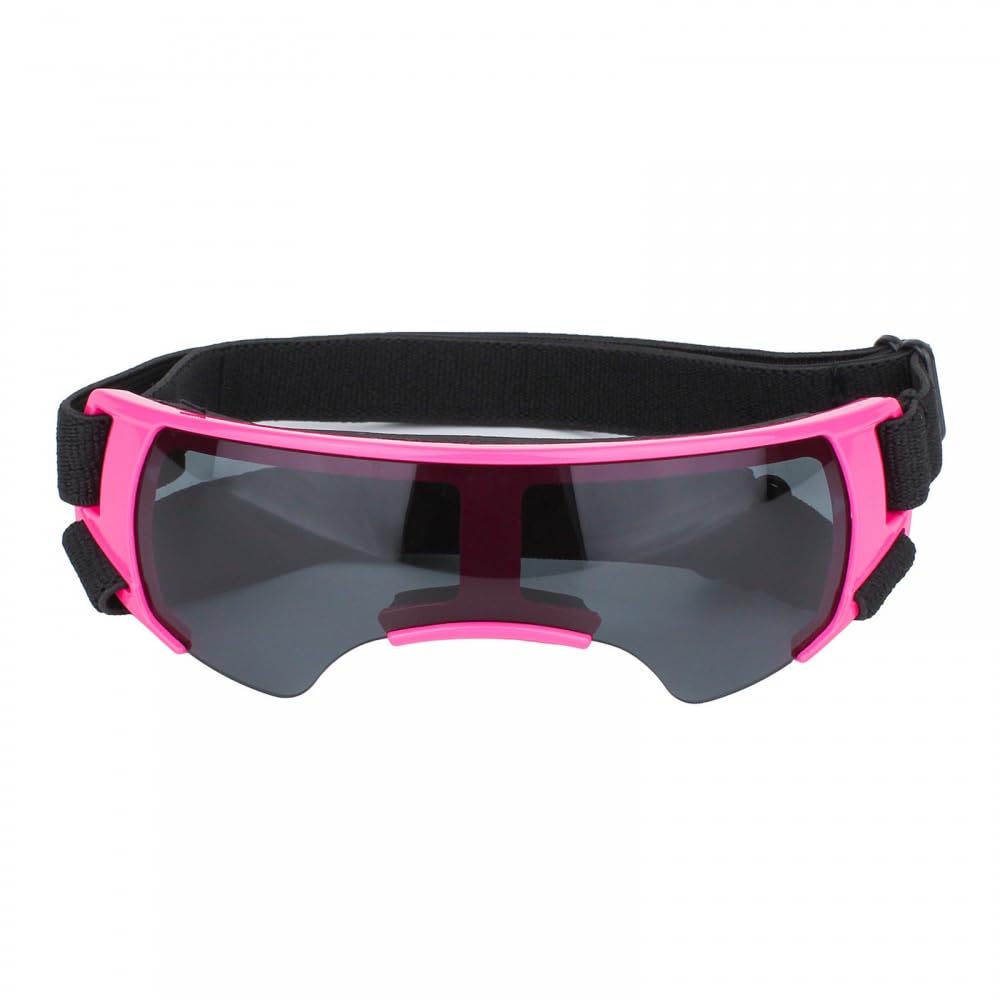 Dog Glasses,Pet Goggles Anti-UV Dog Goggles with Adjustable Strap for Small Medium Dog（The Frame without Magnetic Suction）