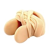 Beige Swimming Nose Clip with Elastic String Wheat for Swimer