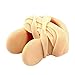 Beige Swimming Nose Clip with Elastic String Wheat for Swimer