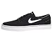 Nike Mens SB Zoom Stefan Janoski CNVS Canvas Skate Shoes Black 10.5 Medium (D)