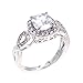 Lavencious Princess Cut CZ Rings Wedding Party Statement Cocktails Gold Plated Size 5-10