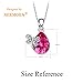 NEEMODA Crystal Pendant Necklace for Women Jewelry Gifts for Her Butterfly
