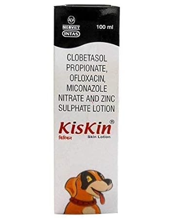 Intas KisKin Skin Lotion - 100ml by Jolly and Cutie Pets (Pack of 2)