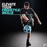 Strikesphere Smart Ball SBCB1B Football Kick Up Counting Lights Sounds White view 13