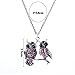 Winter.Z Diamond Owl Explosion Models Exaggeration Fashion Retro False Collar Necklace